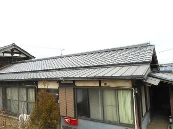 栃木市西方町 O様邸 屋根葺き替え修理事例