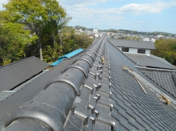 宇都宮市 A様邸 大棟積み直し修理事例