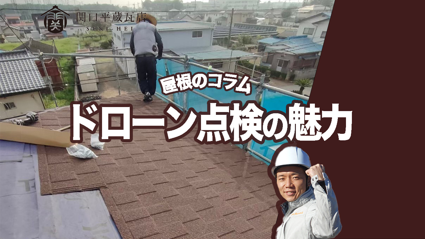 【ドローン点検の魅力】安全・正確・スピーディーに屋根の状態を把握